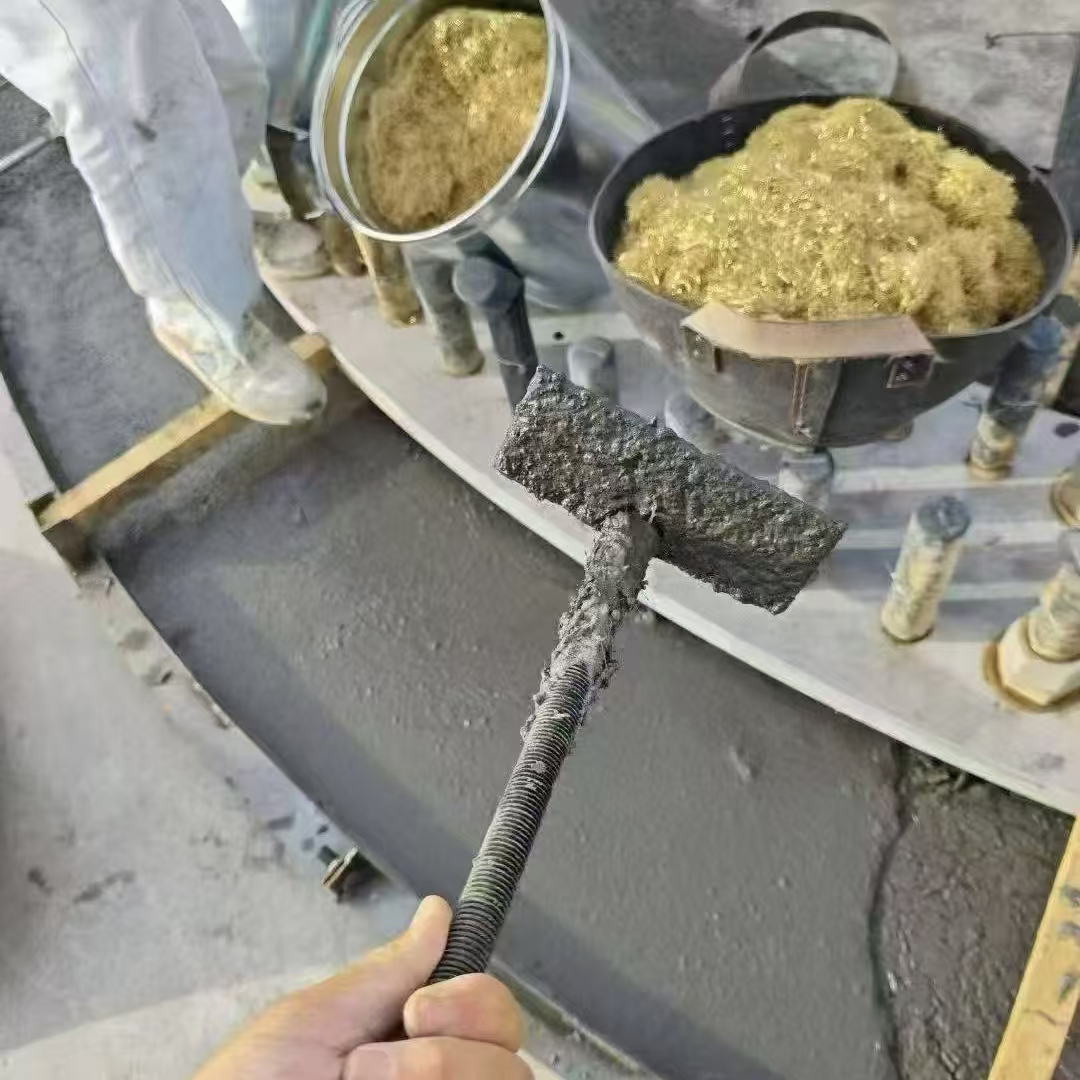 如皋C120钢纤维高强无收灌浆料 轧机压缩机汽轮机发电机锻压设备底座灌浆材料